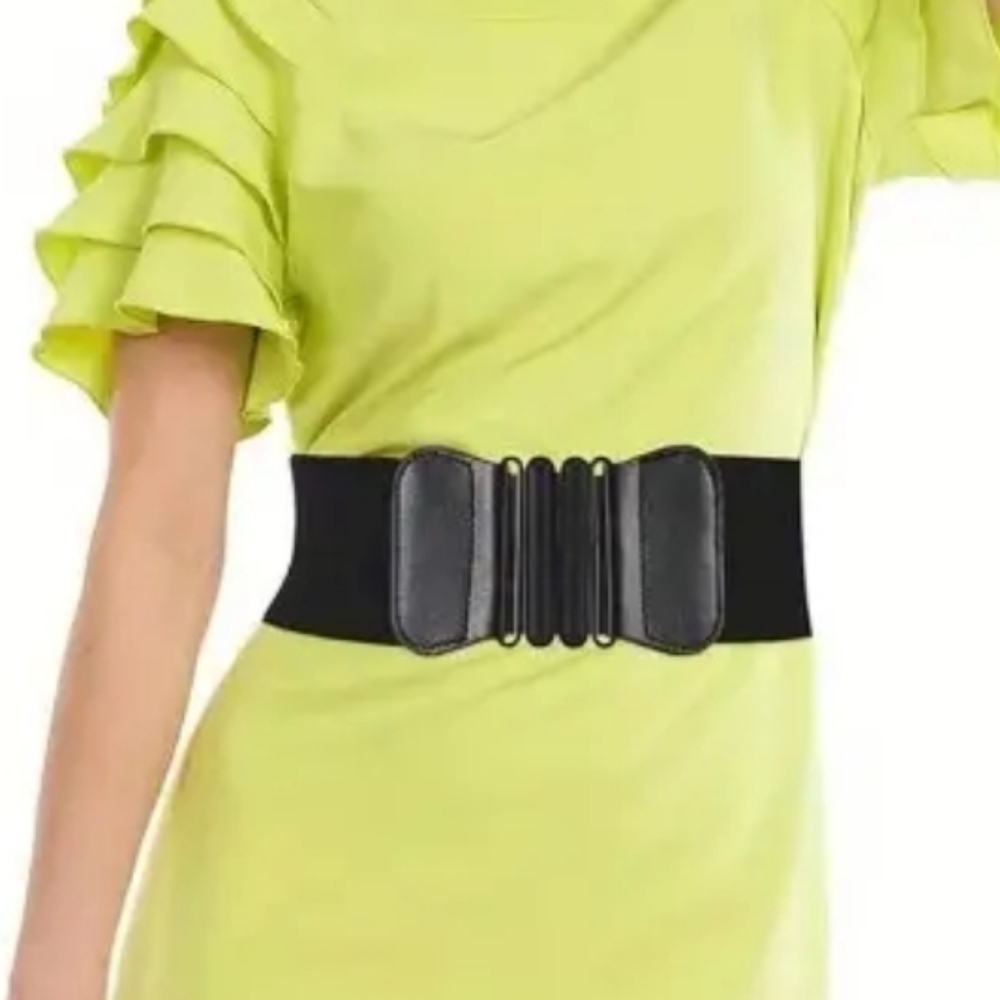 Classic Elastic Wide Belt - Picture 2 of 6
